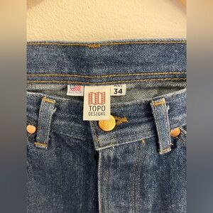 Topo Designs 5 pocket jeans